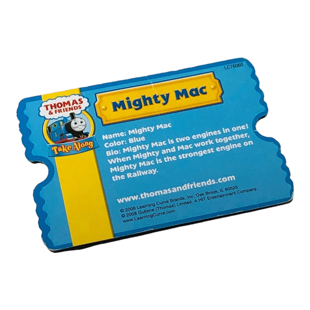 Take Along Mighty Mac Character Card - 