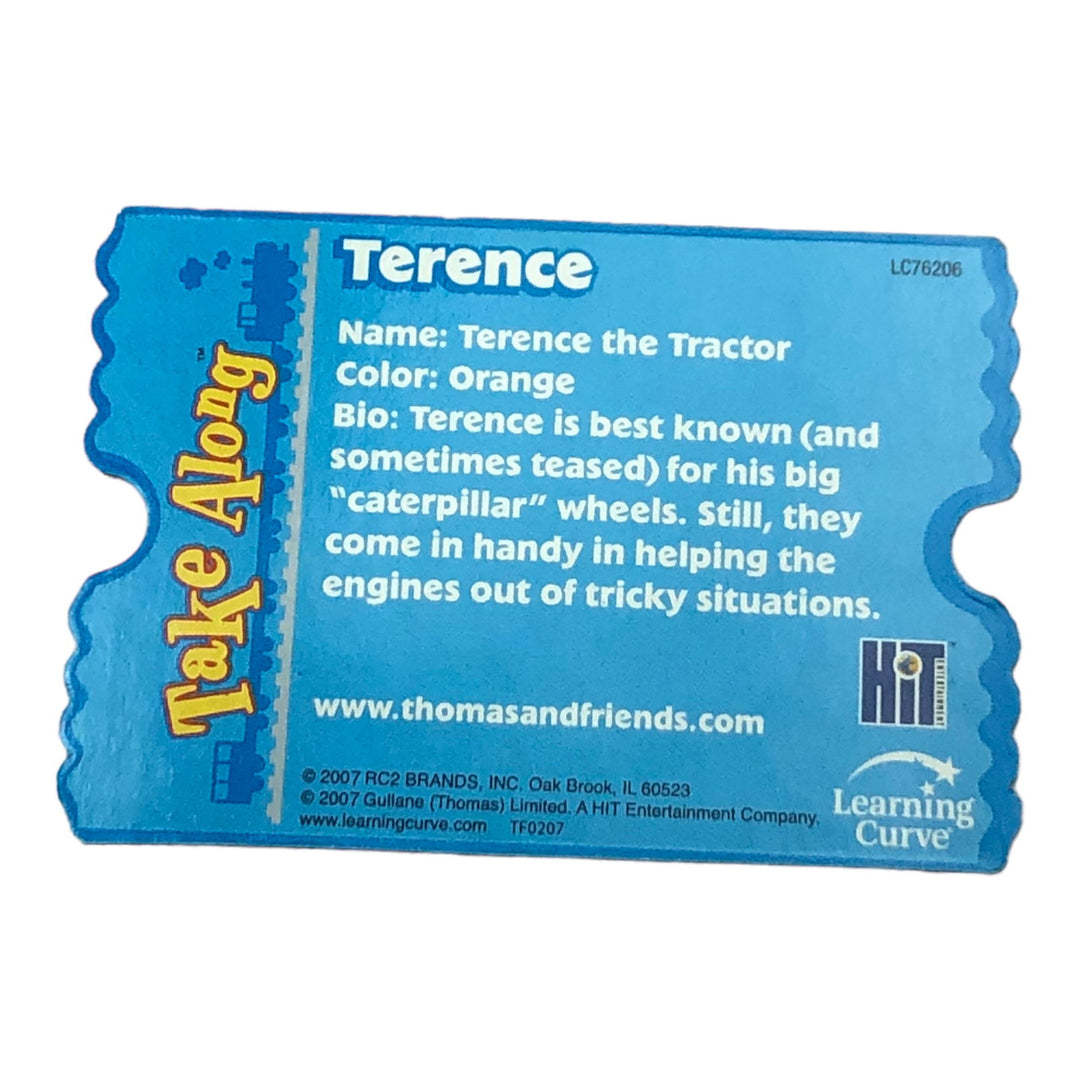 Take Along Terence Character Card - 