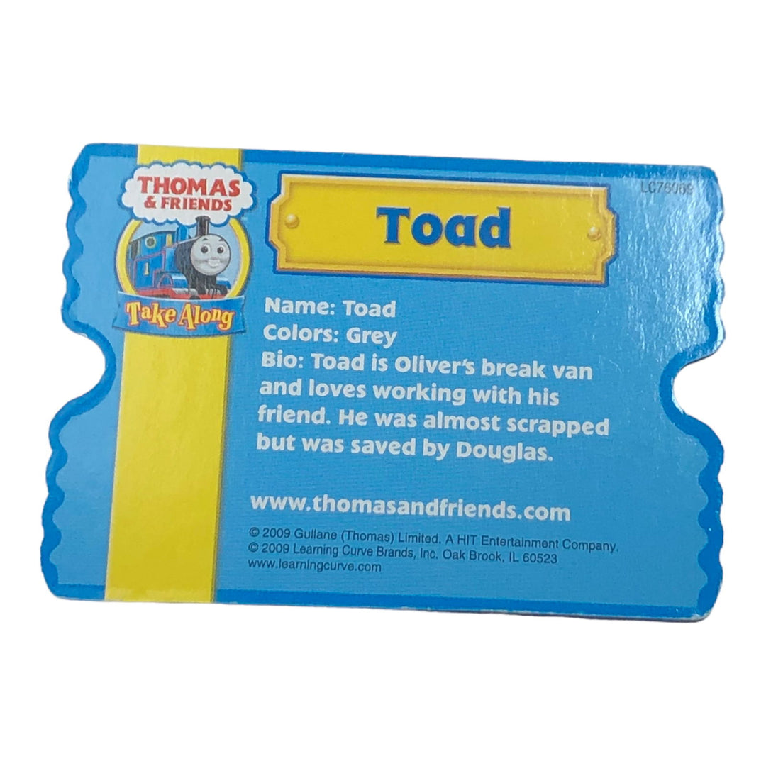 Take Along Toad Character Card - 