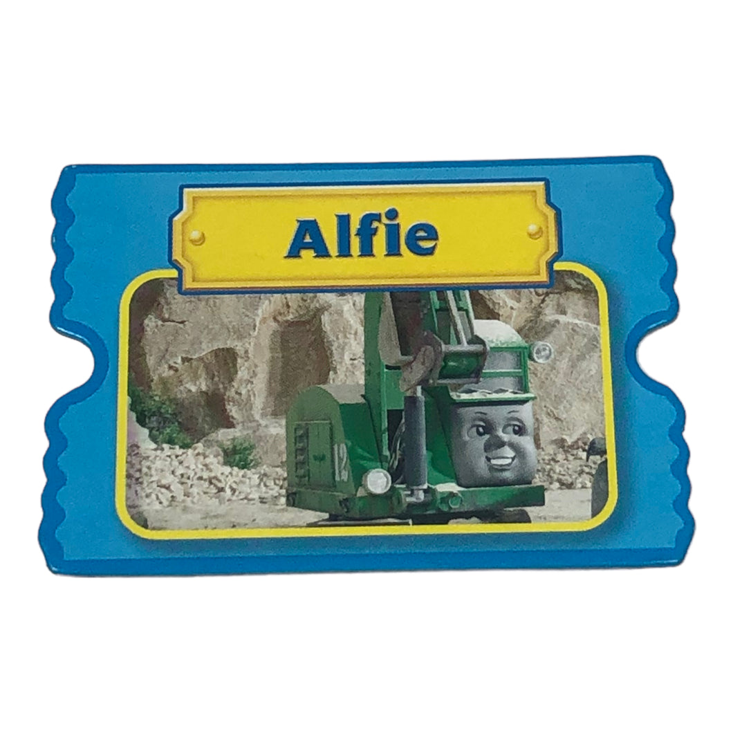 Take Along Alfie Character Card