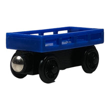 Load image into Gallery viewer, 2003 Wooden Railway Blue Cargo Car
