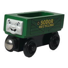 Load image into Gallery viewer, 2003 Wooden Railway Recycling Car
