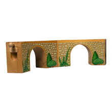 Load image into Gallery viewer, 2003 Wooden Railway Arched Viaduct
