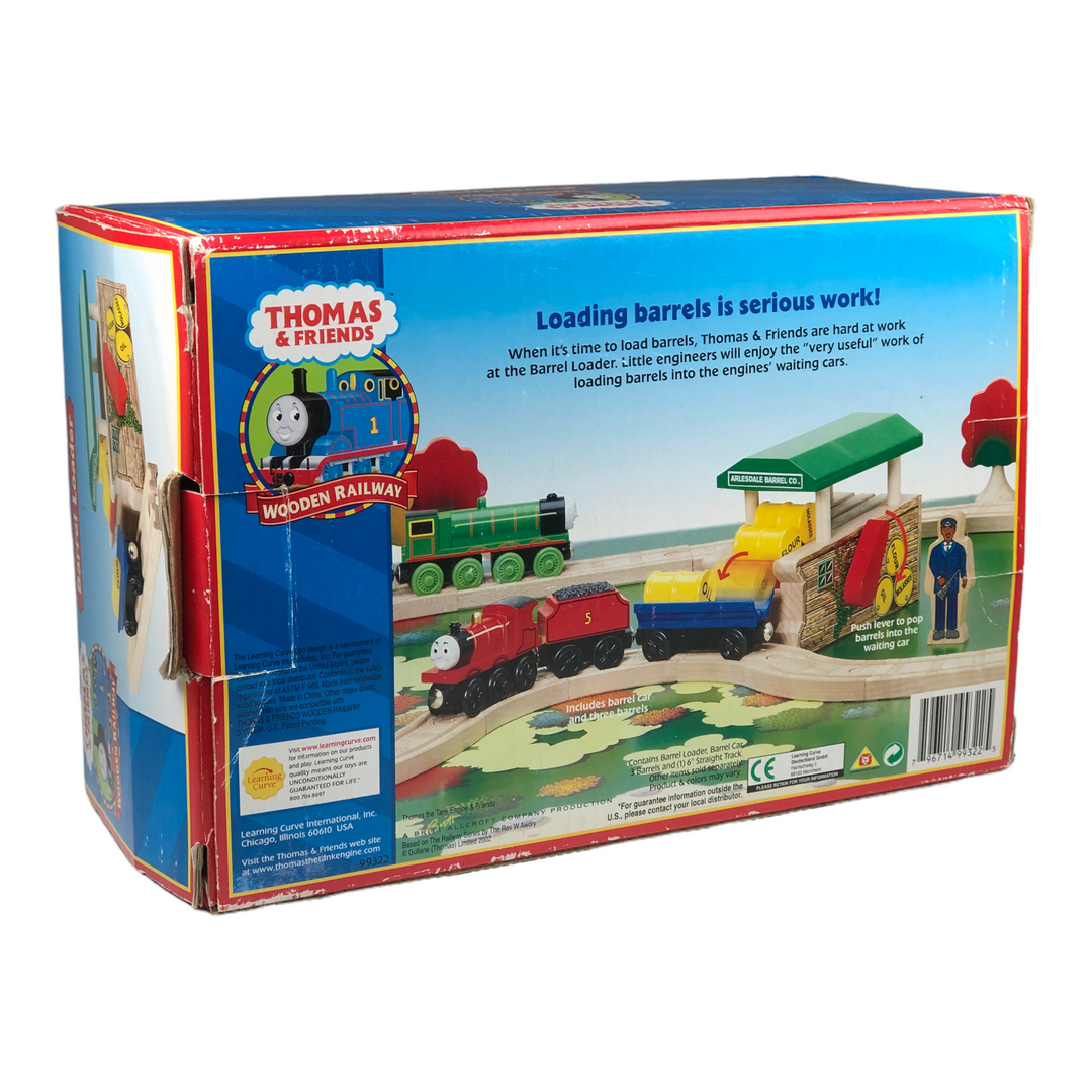 Wooden Railway Barrel Loader - 