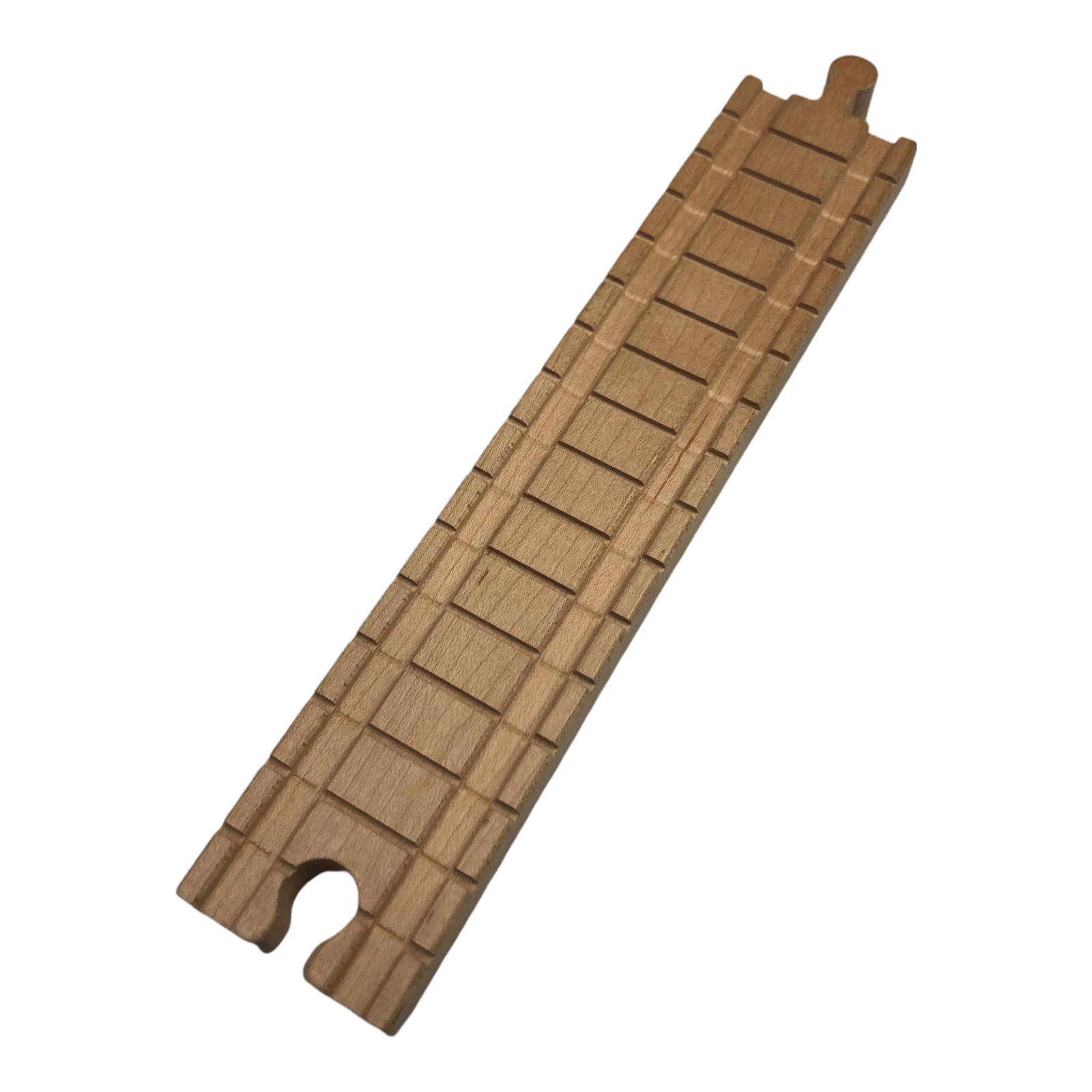 Wooden Railway Clickity-Clack 8" Straight Track - 