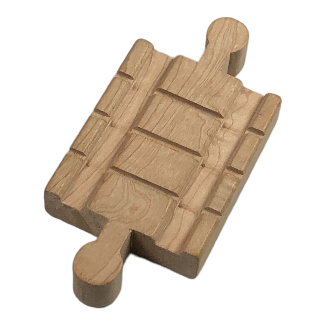 Wooden Railway Clickity-Clack Double Male Track - 