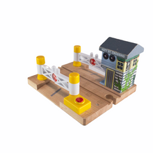 Load image into Gallery viewer, Wooden Railway Hatt St. Crossing - 
