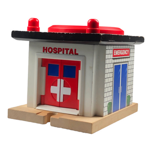 Hospital ferroviario de madera