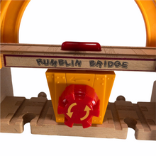 Load image into Gallery viewer, Wooden Railway Rumblin Track Bridge - 
