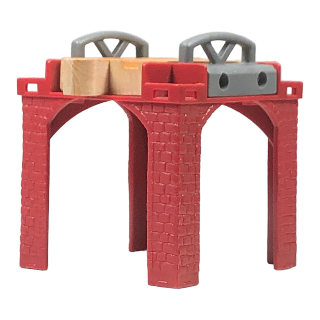 Wooden Railway Track Riser Stacker - 