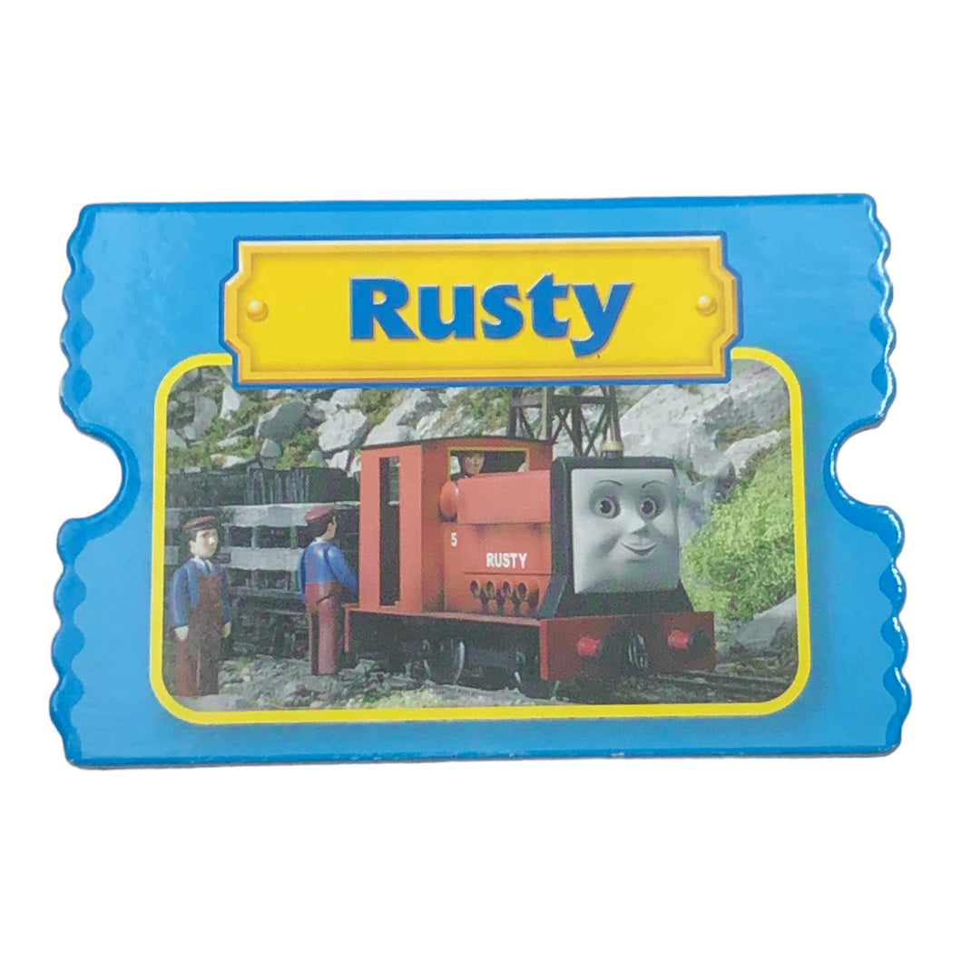 Take Along Rusty Character Card