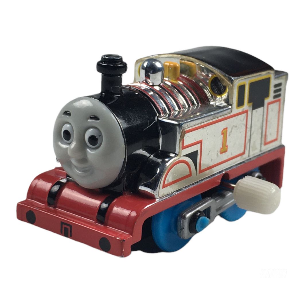 Plarail Capsule Wind-Up Silver Plated Thomas