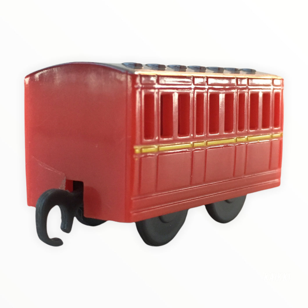 Vagón de vía estrecha rojo sin rostro Plarail Capsule