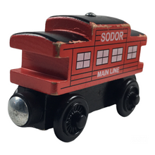Load image into Gallery viewer, 2012 Wooden Railway Red Sodor Line Caboose
