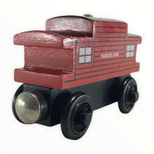 Load image into Gallery viewer, 1997 Wooden Railway Red Sodor Line Caboose
