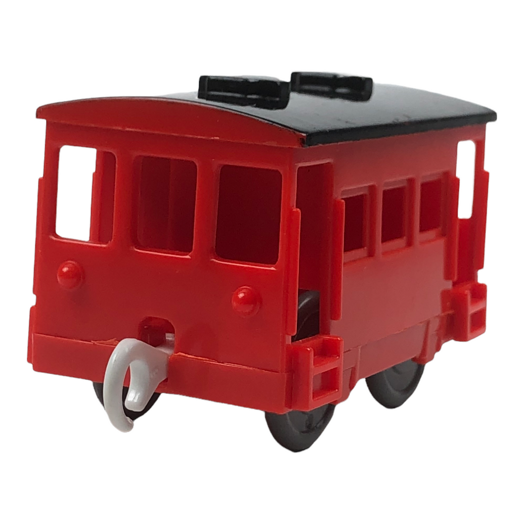 2009 Mattel techo negro furgón de cola rojo