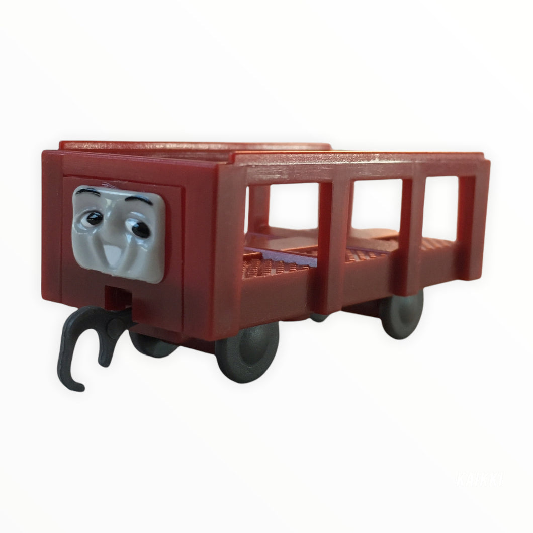 Vagón rojo alto y problemático Plarail Capsule
