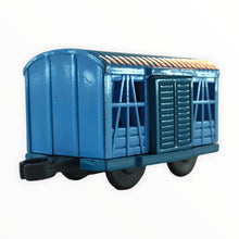 Load image into Gallery viewer, Plarail Capsule Blue Cattle Car
