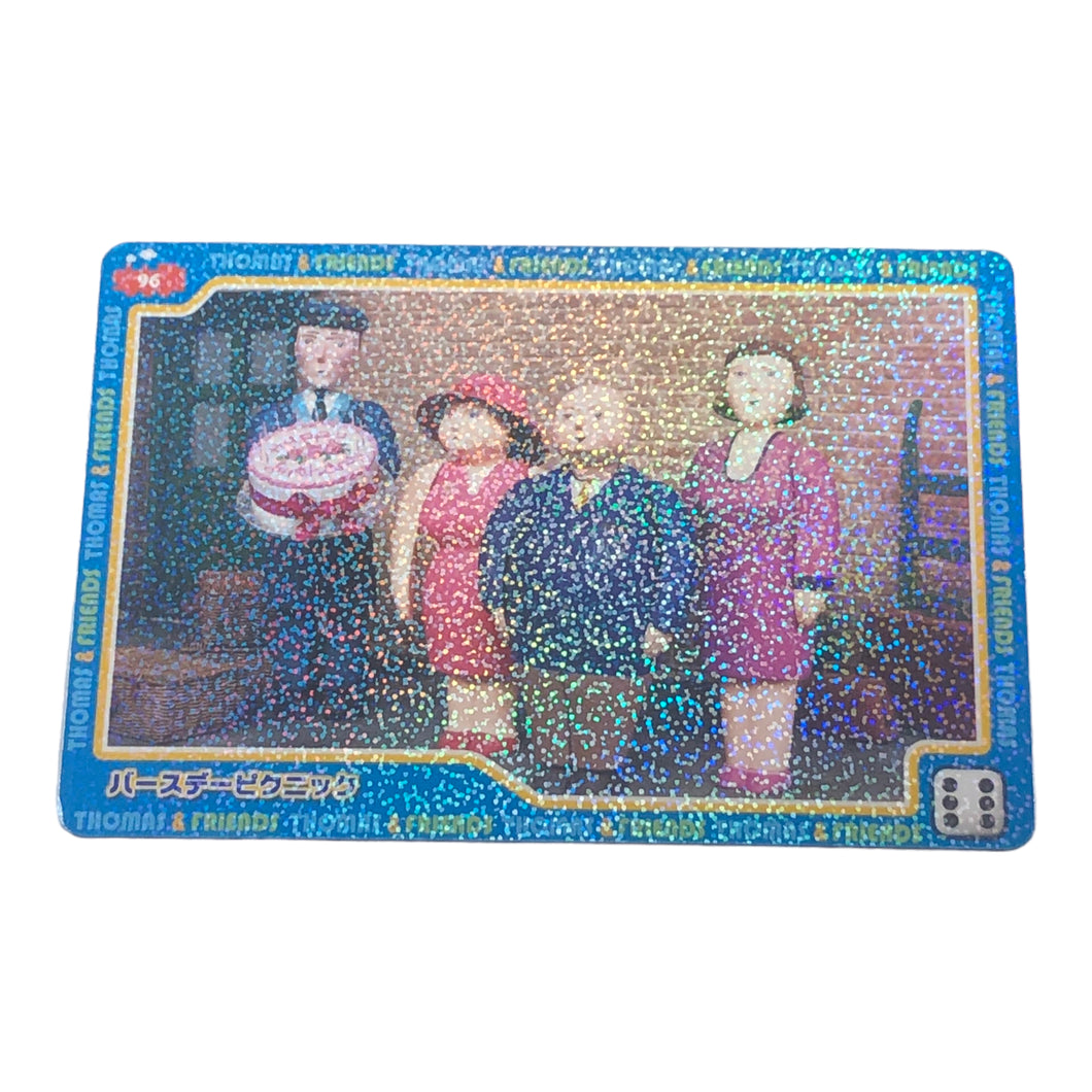 #96 Thomas Sparkle Trading Story Card The Fat Controller With His Family JP