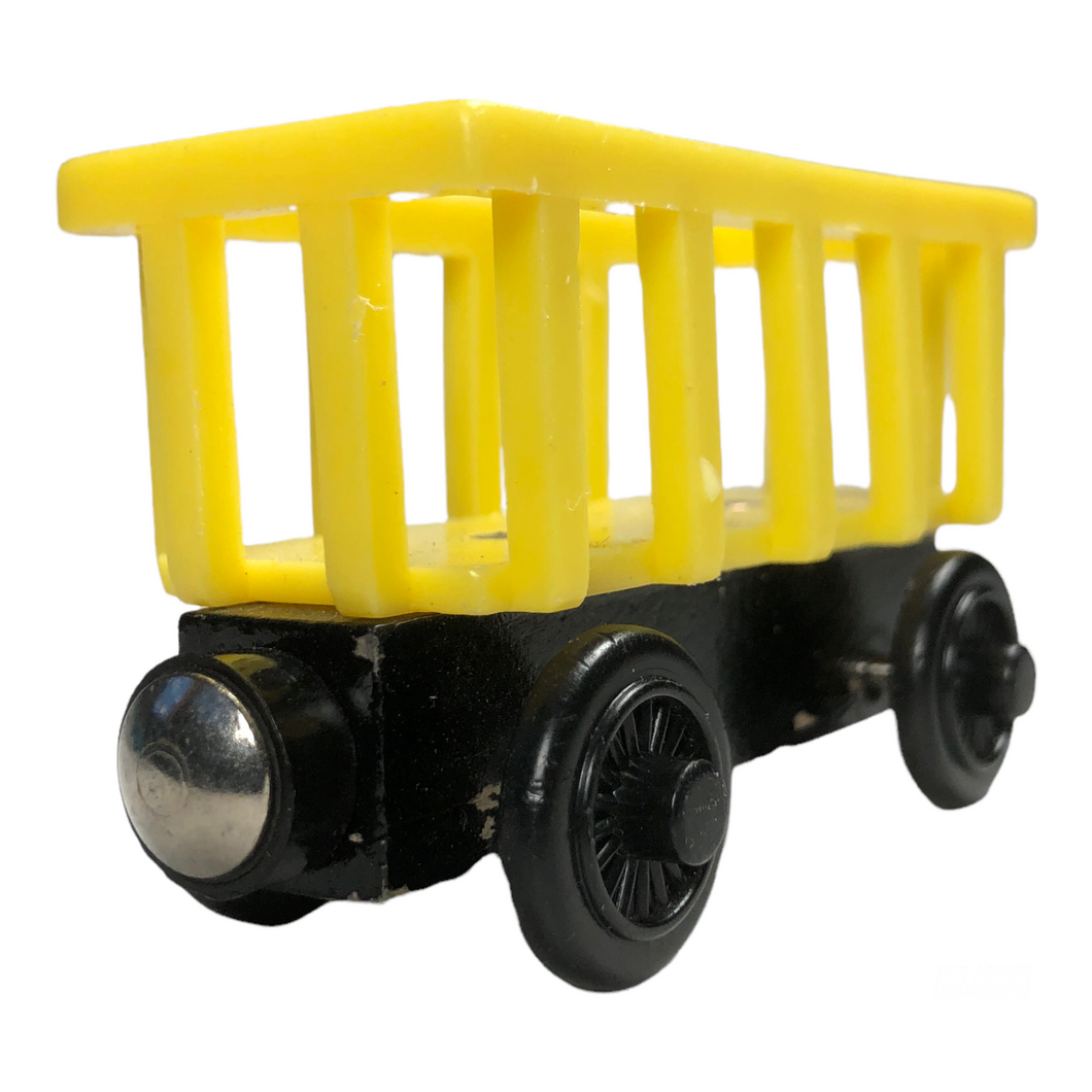 1998 Wooden Railway Yellow Circus Car