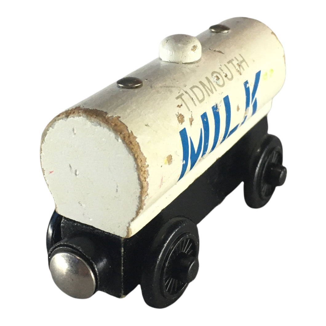 2002 Ferrocarril de madera Tidmouth Milk Tanker