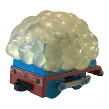 Load image into Gallery viewer, Plarail Capsule Wind-Up Bubble Covered Surprised Thomas
